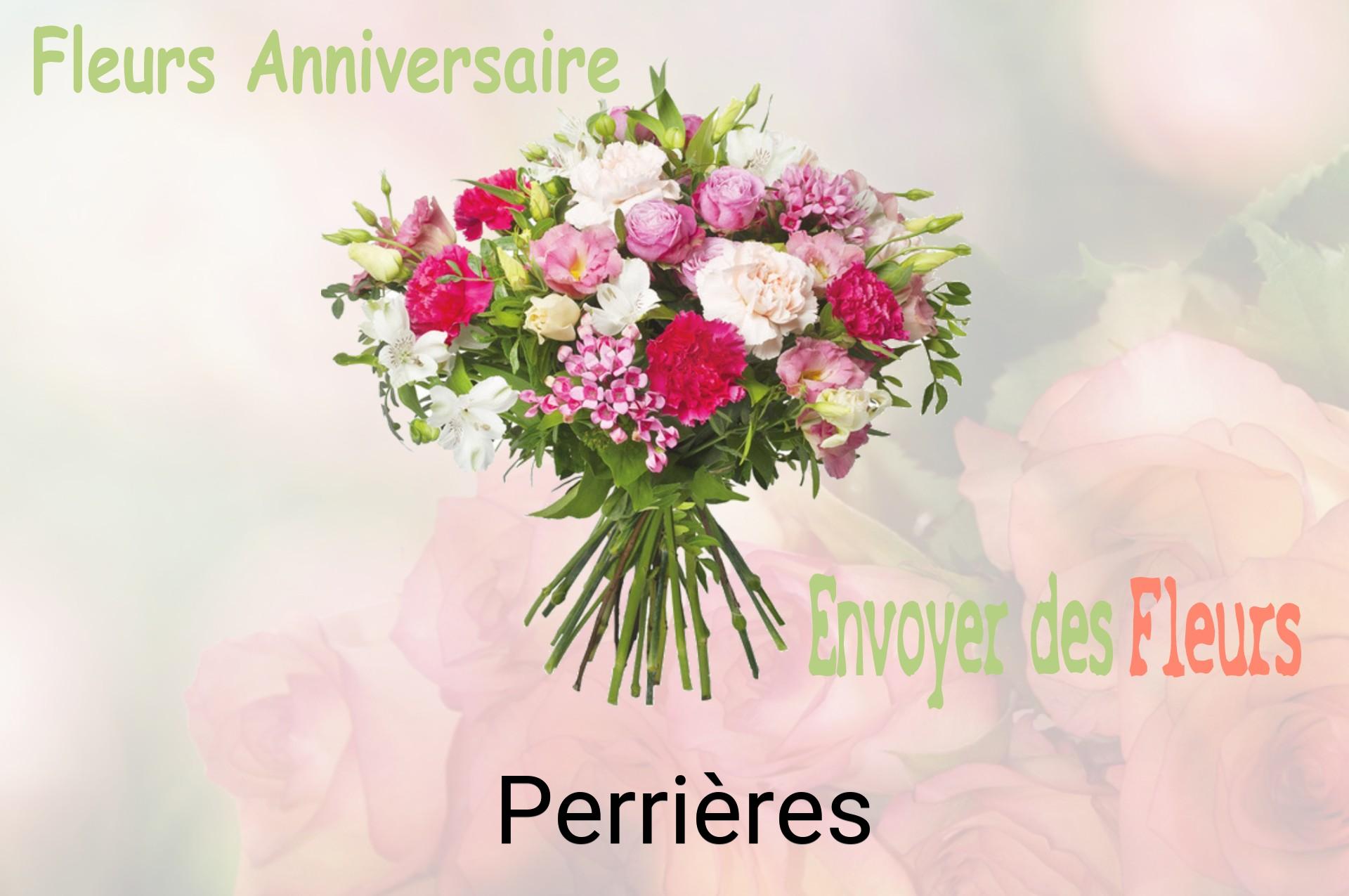 Bouquet de fleurs d’anniversaire livré à Perrières